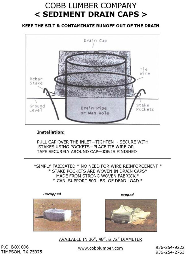 draincaps